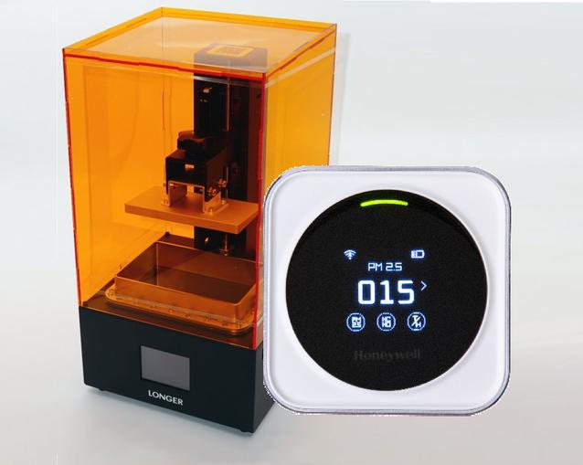 Анализ испарений при фотополимерной печати с помощью монитора Honeywell HAQ