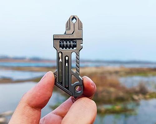 Гаечный ключ на связке ключей: представлен мультитул Ti EDC Wrench
